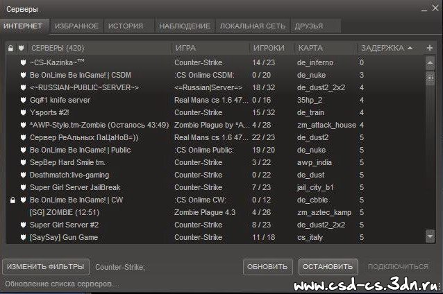 Как создать локальный сервер кс. Список серверов. Список серверов в играх. Сервера ксс в34. Мониторинг серверов КС 1.6.